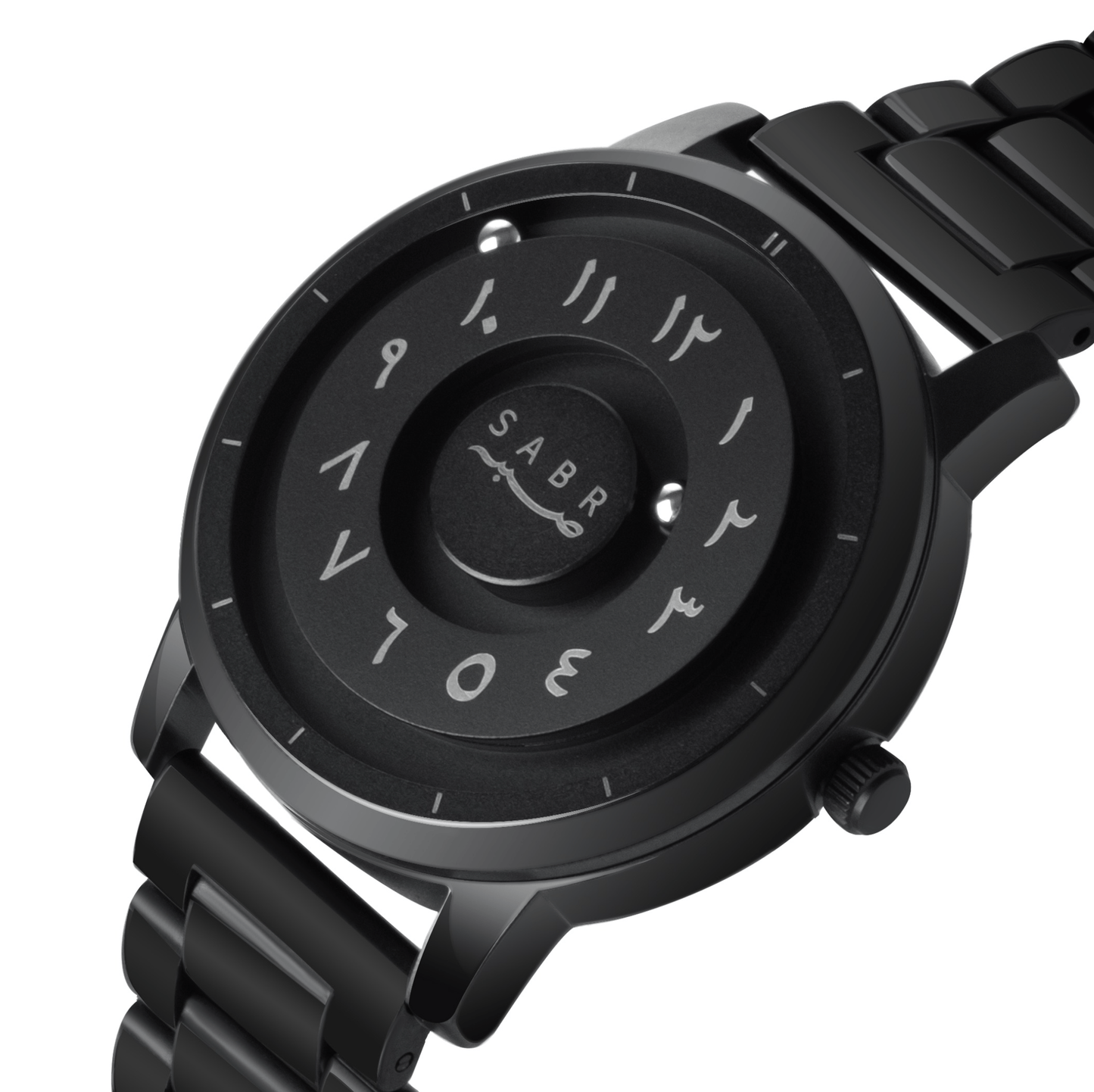 1 SABR Black Arabic Numeral Watch Men