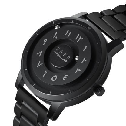 1 SABR Black Arabic Numeral Watch Men